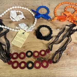 Nikaya Fair Trade Jewelry Lot of 4 Bracelets and 4 Necklaces